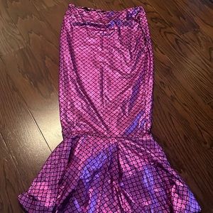 Purple Mermaid Tail Worn Once